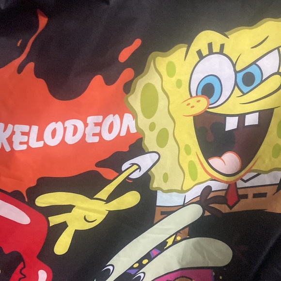 Nickelodeon/SpongeBob coat loose S+tie-dye high-tops 11+Tee szM - Picture 16 of 17